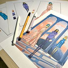 Il mio progetto del corso: Versace Anni '96, '06, '22. Traditional illustration, Sketching, Fashion Design, Digital Drawing, and Fashion Illustration	 project by matteosantarelli94 - 05.02.2023