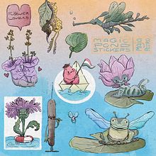 My project for course: Illustration of Adorable Characters Inspired by Nature. Un progetto di Character design, Disegno, Illustrazione digitale e Disegno digitale di Maja Petro - 02.05.2023