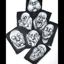 85-91/100 Heads Challenge. Un progetto di Bozzetti e Disegno di ritratti di Heather - 30.04.2023