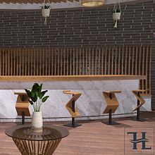 Stand Laminado de Madera. 3D, Architecture, Digital Architecture, 3D Design, 3D Modeling, and ArchVIZ project by Francisco Javier Hernández López - 05.03.2023