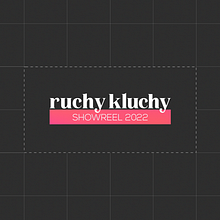 ruchy kluchy | showreel 2022. Un proyecto de Motion Graphics, Animación, Animación 2D, Multimedia, Tipografía y VFX de Anna Białek - 10.11.2022
