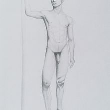 My project for course: Realistic Human Figure Drawing. Un proyecto de Ilustración tradicional, Bellas Artes, Bocetado, Dibujo a lápiz, Dibujo, Dibujo realista y Dibujo anatómico de giuseppe_m - 03.05.2023