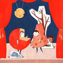 Frankie's Favorite Food. Traditional illustration, and Children's Illustration project by Kelsey Garrity-Riley - 05.03.2023