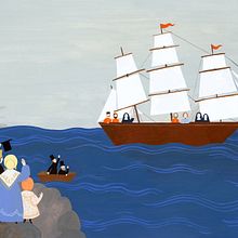 Little People Big Dreams: Florence Nightingale. Traditional illustration, Children's Illustration, Children's Literature, and Gouache Painting project by Kelsey Garrity-Riley - 05.03.2023