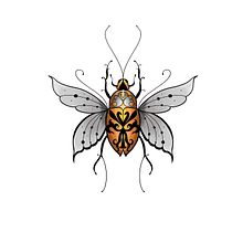 Mi proyecto del curso: Diseño de tatuajes artísticos con efectos dorados en Procreate. Un projet de Illustration traditionnelle, Illustration numérique , et Conception de tatouage de bzencovich88 - 02.05.2023