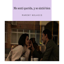 Me sentí querida, y se sintió bien Ein Projekt aus dem Bereich Schrift, Sachtexte, Stor, telling, Erzählung und Kreatives Schreiben von abigail nolasco - 01.05.2022