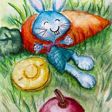 Mi proyecto del curso: Ilustración de personajes imaginarios con acuarela. Character Design, Painting, Drawing, Watercolor Painting, and Children's Illustration project by Julissa Chávez - 05.04.2023