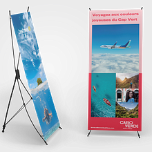 Cabo Verde Airlines. Un proyecto de Diseño, Publicidad, Diseño gráfico, Marketing, Creatividad, Marketing Digital, Comunicación, Fotografía y Diseño de carteles de Edson Abreu - 05.05.2023