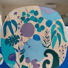 Decoración de muebles con pintura acrílica. DIY, Woodworking, Decorative Painting, Furniture Restoration, Upc, and cling project by Elena Zurbo - 04.26.2023