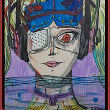 Coleção de Personagens Cyberpunk. Un progetto di Illustrazione tradizionale, Illustrazione digitale e Pittura ad acquerello di Gabriel Oliveira - 29.04.2023