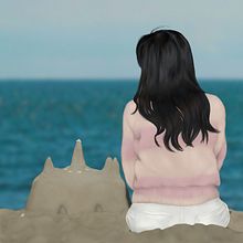 Sand castle.. Un proyecto de Ilustración tradicional de Sabrina Colombo - 05.05.2023