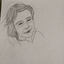 Mi proyecto del curso: Sketchbook de retrato: explora el rostro humano . Membuat sketsa, Menggambar, Menggambar Potret, Menggambar Artistik, Dan Buku sketsa proyek oleh rebeca_carias - 05.05.2023