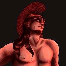 Ares ❤️ (2023). Un progetto di Design, Illustrazione tradizionale, Disegno, Disegno realistico, Disegno artistico, Disegno digitale, Disegno anatomico, Illustrazione digitale, Design digitale, Pittura digitale e Character design di Irlanda Pineda - 29.04.2023