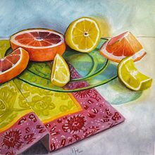 Mi proyecto del curso: Creación de obras de arte vibrantes con gouache. Fine Arts, Painting, Color Theor, and Gouache Painting project by Aura Aura - 05.06.2023