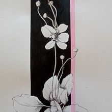 My project for course: Contemporary Botanical Illustration with Ink. Ilustração tradicional, Desenho artístico, Ilustração botânica e Ilustração com tinta projeto de anne_babington - 06.05.2023