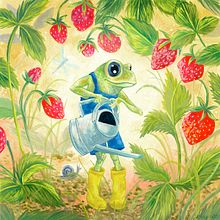 My project for course: Gouache: Paint Natural Worlds from Imagination. Projekt z dziedziny Projektowanie postaci,  Malarstwo,  R, sunek, Ilustracje dla dzieci i Malowanie gwaszami użytkownika Anna Tromop - 06.05.2023