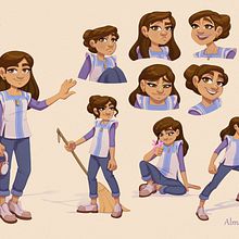 Dreamscape - Character Design. Un progetto di Illustrazione tradizionale di Monica Magana - 06.05.2023