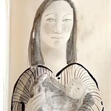 Mi proyecto del curso: Dibujo de personajes desde cero: retrata rostros y figuras. Traditional illustration, Character Design, Pencil Drawing, and Drawing project by Beatriz Pérez Peiró - 05.07.2023