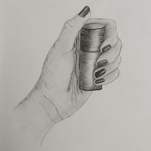 Trabajo Identidad 2 - Carboncillo. Realistic Drawing, and Artistic Drawing project by Sandra Lorenzo - 05.07.2023