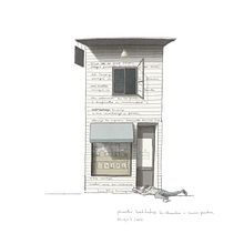 Vivo en un gran océano. Ilustração tradicional, Arquitetura, Arquitetura de interiores, Desenho, Desenho a lápis, Ilustração digital, Arquitetura digital, Ilustração arquitetônica, Desenho digital, e Sketchbook projeto de Carlos Díaz Consuegra - 08.05.2023