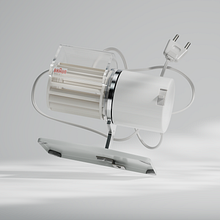 Braun Desk Fan. Een project van Motion Graphics, 3D,  Art direction, Industrieel ontwerp, Productontwerp,  3D-modellering,  3D-ontwerp y Digitaal productontwerp van Mario Fides - 23.01.2023