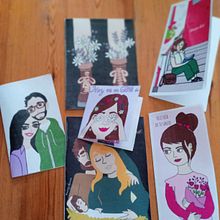 Mi proyecto del curso: Diseño de tarjetas de felicitación: ilustra y vende tu colección. Traditional illustration, Br, ing, Identit, Editorial Design, Graphic Design, and Digital Illustration project by Margarita - 05.08.2023