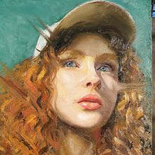 Mi proyecto del curso: Retratos contemporáneos al óleo. Projekt z dziedziny Trad, c, jna ilustracja,  Sztuki piękne,  Malarstwo i Malarstwo olejowe użytkownika Alicia Domínguez - 08.05.2023