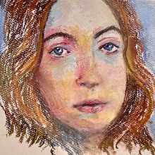 My project for course: Portrait Painting with Oil: Explore Light and Shade. Un proyecto de Bellas Artes, Pintura y Pintura al óleo de Joyce Yiu - 09.05.2023