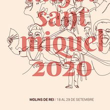 Festa Major Sant Miquel 2020. Traditional illustration, Poster Design, and Graphic Design project by Marta Marín - 05.09.2023