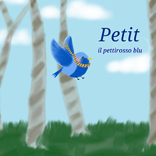 Il mio progetto del corso:il pettirosso blu . Ilustrație tradițională, Design editorial, Desen, Stor, board, Ilustrație pentru copii, Narrativ și Carte ilustrată de cristina - 04.25.2023