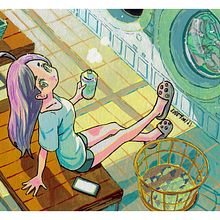 Watercolor Scenes by EUDETENIS. Un proyecto de Ilustración tradicional, Pintura a la acuarela y Manga de EUDETENIS - 09.05.2023