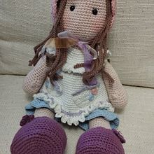 Mi proyecto del curso: Elaboración de muñecas amigurumi románticas. Projekt z dziedziny Craft, Projektowanie zabawek,  Tkactwo, Sz, dełkowanie, Amigurumi, Wzornictwo tekst i liów użytkownika Veronica Venegas - 09.05.2023