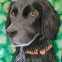 Negri. Traditional illustration, Fine Arts, and Watercolor Painting project by Aura Aura - 07.01.2022