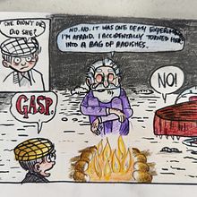 My version of the graphic novel works that interested me; books. Un projet de Illustration traditionnelle de GaYim Ho - 08.05.2023