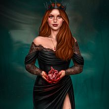 Dread Persephone. Traditional illustration project by Tegan Smith - 02.19.2023