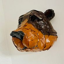 Mon projet du cours : Sculptures en carton pour débutants. Character Design, Arts, Crafts, Fine Arts, and Sculpture project by Lidwine Gaudin - 05.08.2023