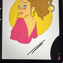 Mi proyecto del curso: Retrato de personajes estilo cartoon con Procreate. Character Design, Digital Illustration, Digital Drawing, and Digital Painting project by Marlene Sauer - 05.09.2023