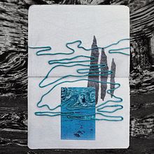 Deep blue. Een project van  Ontwerp, Traditionele illustratie y Fotografie van Sofia Micone - 27.02.2023