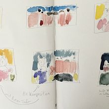 Mein Abschlussprojekt für den Kurs: Aquarellsketching: Drück deine Ideen aus . Ilustração tradicional, Esboçado, Criatividade, Desenho, Pintura em aquarela, e Sketchbook projeto de Jana Ihrig - 10.05.2023