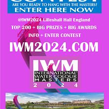 International Watercolour Masters IWM CONTEST OPEN www.IWM2024.COM. Een project van Aquarelschilderen van David Poxon - 10.05.2023