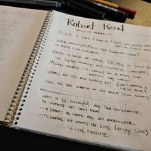 Robert Keen: The Dreamer Adventurer Ein Projekt aus dem Bereich Schrift, Erzählung, Literarisches schreiben und Kreatives Schreiben von marco_abbini - 01.05.2023