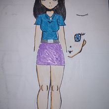 Mi proyecto del curso: Creación de personajes manga. Projekt z dziedziny Trad, c, jna ilustracja, Projektowanie postaci, Komiks i Manga użytkownika pincor2015 - 10.05.2023