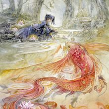Yexian - A Chinese Cinderella Tale. Traditional illustration project by Stephanie Law - 05.11.2023
