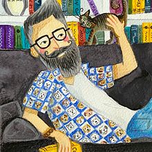 Mon projet du cours : Illustration ludique avec aquarelle et crayons de couleur. Un proyecto de Ilustración tradicional, Pintura, Pintura a la acuarela, Dibujo de Retrato, Dibujo con lápices de colores, Diseño de personajes, Bocetado, Creatividad, Dibujo a lápiz, Dibujo, Dibujo realista, Dibujo artístico, Ilustración infantil, Ilustración botánica, Ilustración con tinta y Pintura gouache de Anne COLLET - 11.05.2023