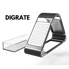 Digrate- Rethinking a Grater Ein Projekt aus dem Bereich Produktdesign von Kaveri Khandelwal - 18.04.2023