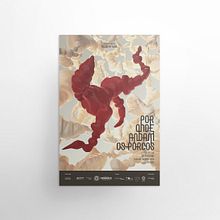 Por onde andam os porcos (Where the pigs have been). Projekt z dziedziny Projektowanie graficzne, Trad, c, jna ilustracja i 3D użytkownika vpacostudio - 14.10.2019