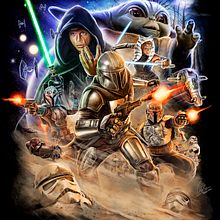 The Mandalorian - diseño remera. Un progetto di Illustrazione tradizionale di Mariano Mattos - 12.05.2023