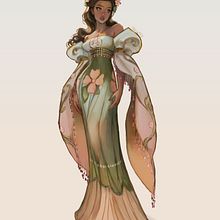 My final project for course: Stylized Character Illustration: From Reference to Drawing. Projekt z dziedziny Trad, c, jna ilustracja, Projektowanie postaci, Ilustracja c i frowa użytkownika Tasia M S - 01.04.2022