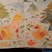My project for course: Creative Watercolor Sketching for Beginners. Traditional illustration, Sketching, Creativit, Drawing, Watercolor Painting, and Sketchbook project by Romana M - 05.12.2023
