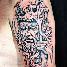Mi proyecto del curso: Técnicas de tatuaje blackwork con línea fina. Tattoo Design project by Sebastian Urueña - 05.12.2023
